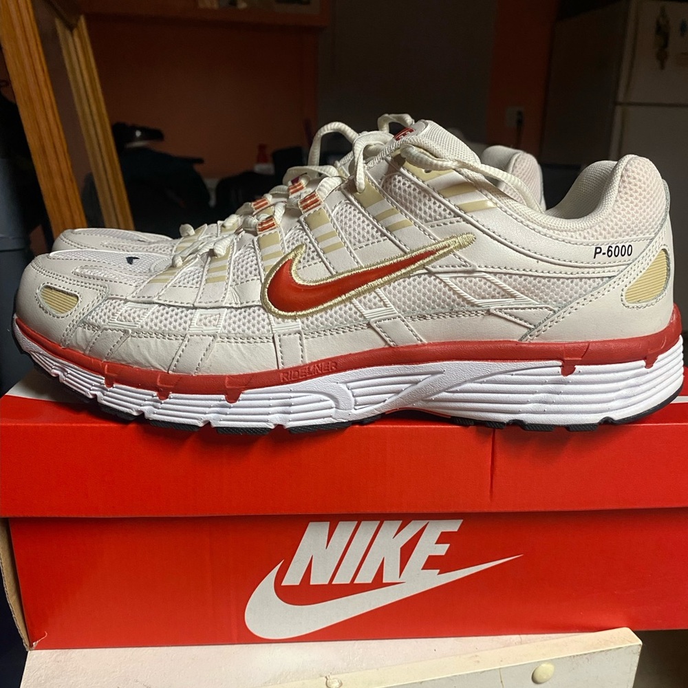 Nike P-6000 Phantom/Red/Black Size 12 Men’s